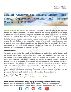 Medical Adhesives and Sealants Market