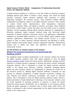 Digital Insurance Platform Market