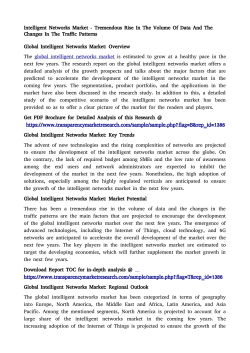 Intelligent Networks Market
