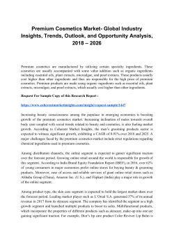 Premium Cosmetics Market