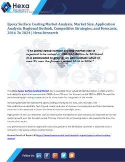 Epoxy Surface Coating Market Size