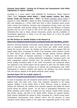 Enterprise Search Market