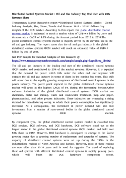 Distributed Control Systems Market