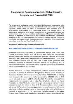 E-commerce Packaging Market 