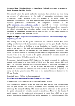 Automated Fare Collection Market