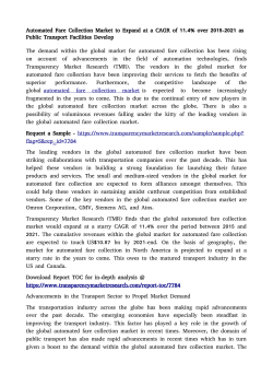Automated Fare Collection Market