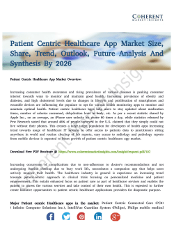 Patient Centric Healthcare App Market Competitive Status and Trend Estimate 2026