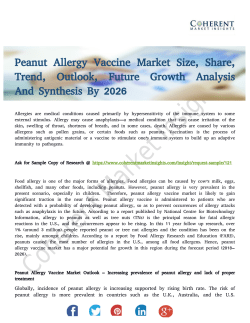 Peanut Allergy Vaccine Market Latest Trends & Industry Vision 2026
