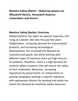 Machine Safety Market