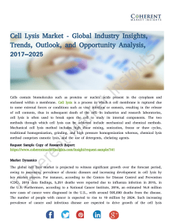 Cell Lysis Market