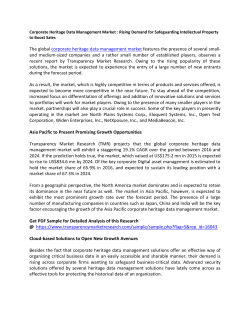 Corporate Heritage Data Management Market