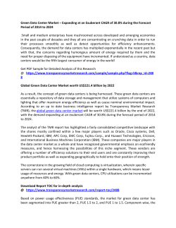 Green Data Center Market