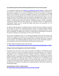 Air Conditioning Systems Market