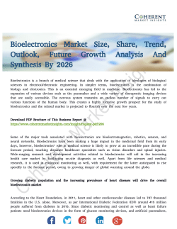 Bioelectronics Market Valuable Foresights to 2026