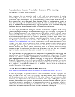 Automotive Super Swamper Tires Market