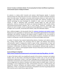 Antenna Transducer and Radome Market