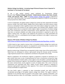 Medium Voltage Fuse Market