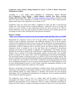 Compressor Valves Market