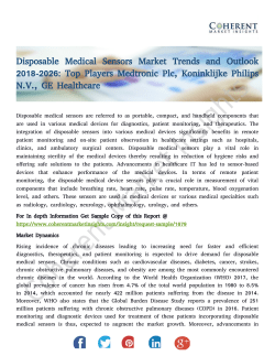 Disposable Medical Sensors Market