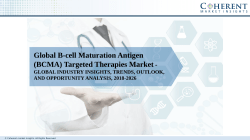 Global B-cell Maturation Antigen (BCMA) Targeted Therapies Market