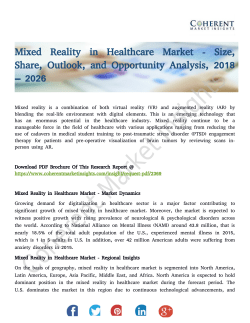 Mixed Reality in Healthcare Market