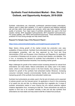 Synthetic Food Antioxidant Market