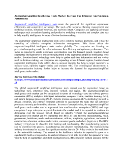 Augmented Intelligence Tools Market