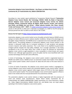 Automotive Adaptive Cruise Control Market