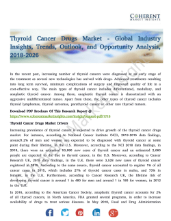 Thyroid Cancer Drugs Market