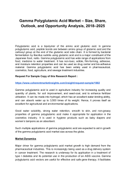 Gamma Polyglutamic Acid Market