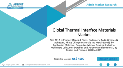 Thermal Interface Materials Market Size and Forecast 2019-2025