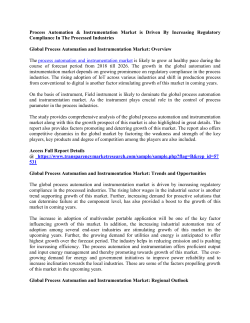 Process Automation & Instrumentation Market 
