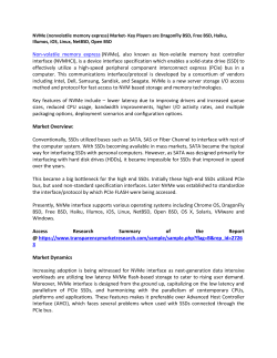 NVMe (nonvolatile memory express) Market