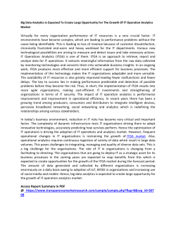 IT Operation Analytics Market