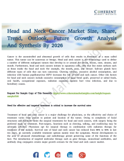 Head and Neck Cancer Market Growth and Competitive Landscape to 2026