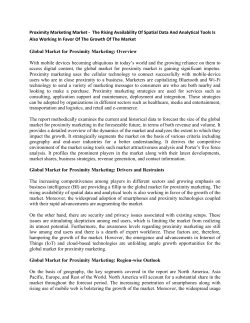 Proximity Marketing Market