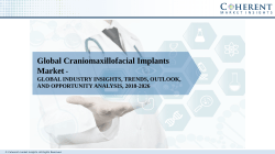 Craniomaxillofacial Implants Market Demand and Necessity 2018 to 2026