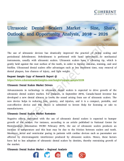 Ultrasonic Dental Scalers Market