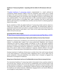 Healthcare IT Outsourcing Market