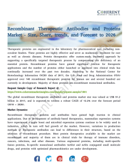 Recombinant Therapeutic Antibodies and Proteins Market