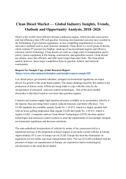 Clean Diesel Market