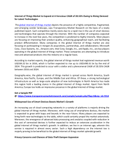 Internet of Things Market 