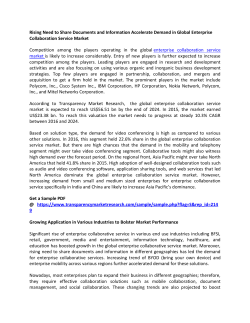 Enterprise Collaboration Service Market