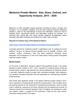 Melamine Powder Market