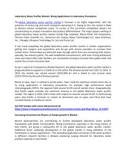Laboratory Water Purifier Market