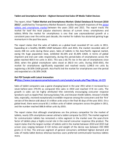 Tablet and Smartphone Market