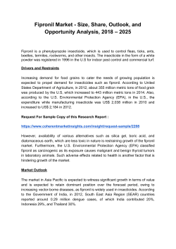 Fipronil Market