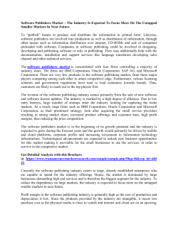 Software Publishers Market