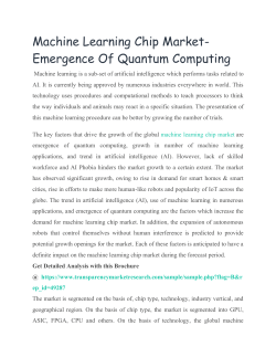 Machine Learning Chip Market