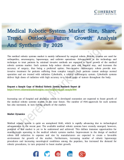 Medical Robotic System Market Seeking Growth from Emerging Study Drivers